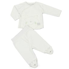 M15979: Baby Unisex 2 Piece Velour Outfit (0-9 Months)